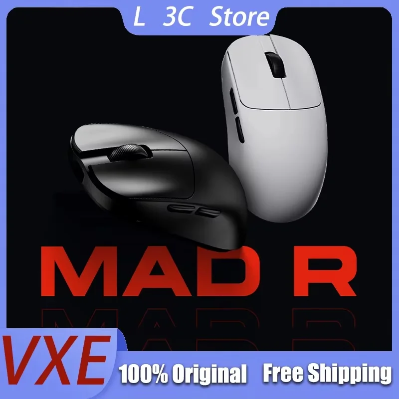 VGN VXE MAD R MAJOR Gaming Mouse Dual Mode Wireless 8K Smart Speed X PAW 3950/3395 Nordic 52840 Lightweight E-sportsr FPS Custom