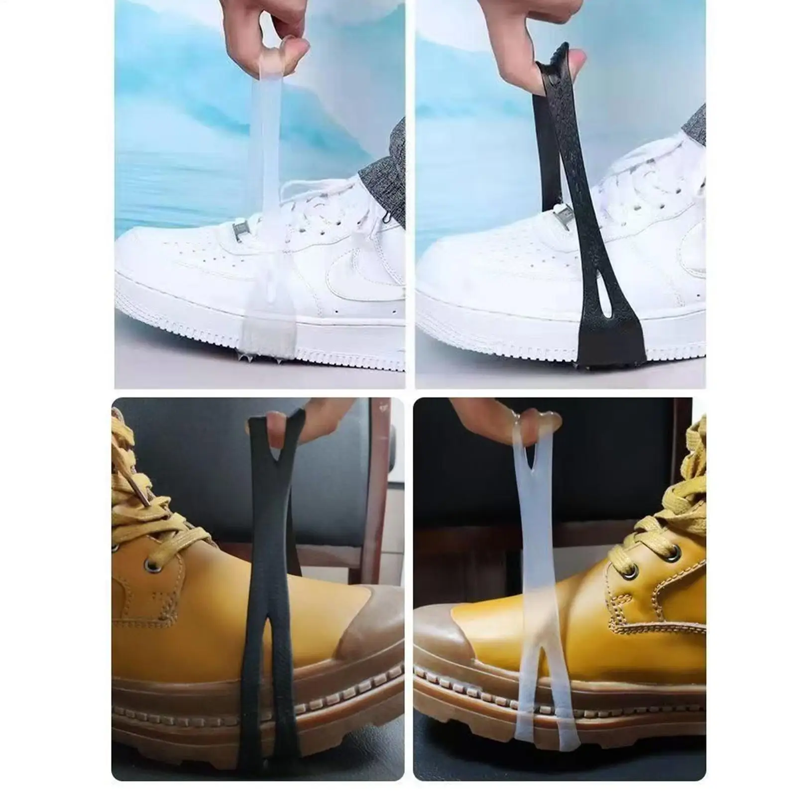 مرابط الثلج للأحذية أحذية واضحة مسمار الجر المضادة للانزلاق أحذية الجليد القابضون للرجال النساء المبتدئين المشي لمسافات طويلة تسلق #5