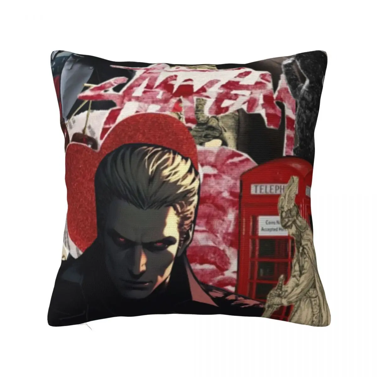 Decorative Pillowcase Albert Wesker Product Home Pillow Case Cover Zipper Multiple Sizes Wholesale