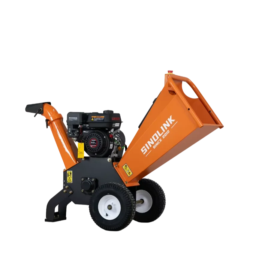 

7hp power 100mm wood chipper with CE certification