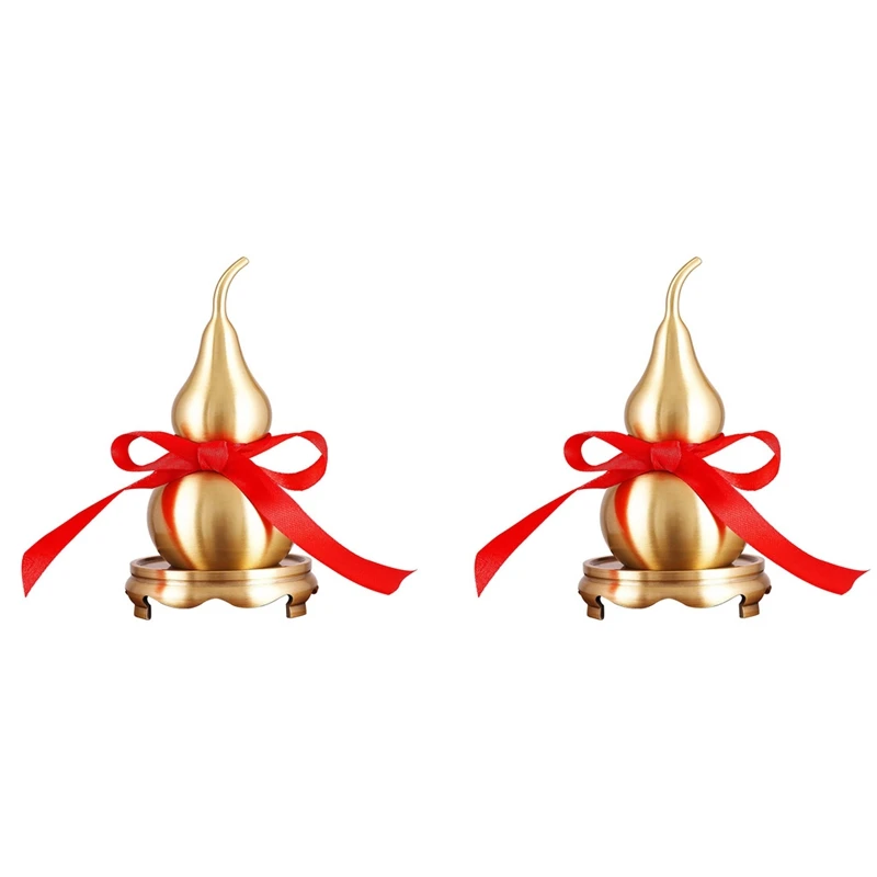 

Фэн-шуй Декор-латунная искусственная Тыква с красной полосой для идеального украшения дома, стол, книжная полка, полностью латунные артефакты