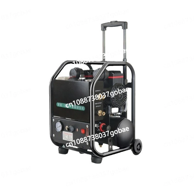 Intelligent pulse projectile radiator floor heating cleaning machine