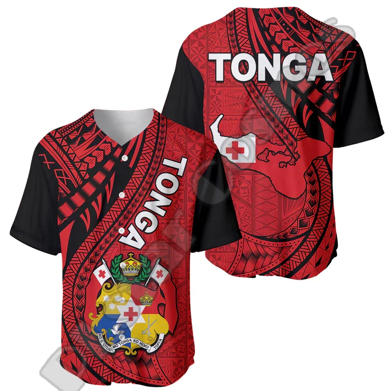 

Custom Name Polynesian Country Tonga Liahona Hight School Tattoo 3DPrint Harajuku Summer Baseball Shirts Jersey Short Sleeves X1