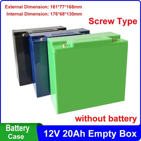 DIY용 배터리 케이스 나사 타입, 32650 셀, 12V, 20Ah, 12V, 20Ah 보관함, 2x4 홀더, 18650 26650 32700, LiFePO4, 12.8V, 16 개