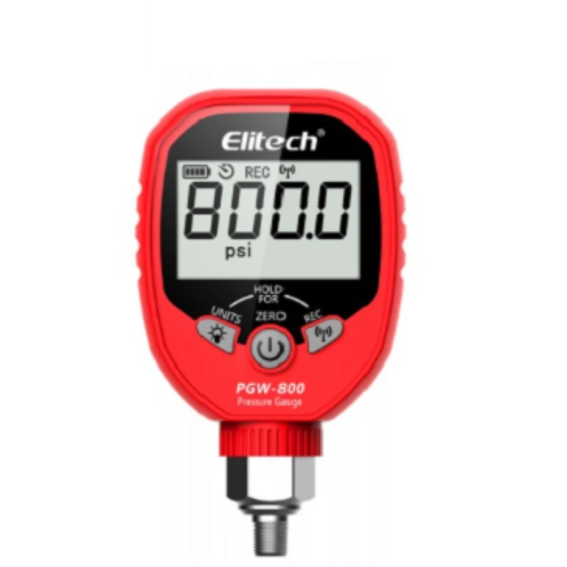 ELITECH PGW-800 WIRELESS APP FUNCTION IP65 DIGITAL PRESSURE GAUGE,vacuum pressure gauges