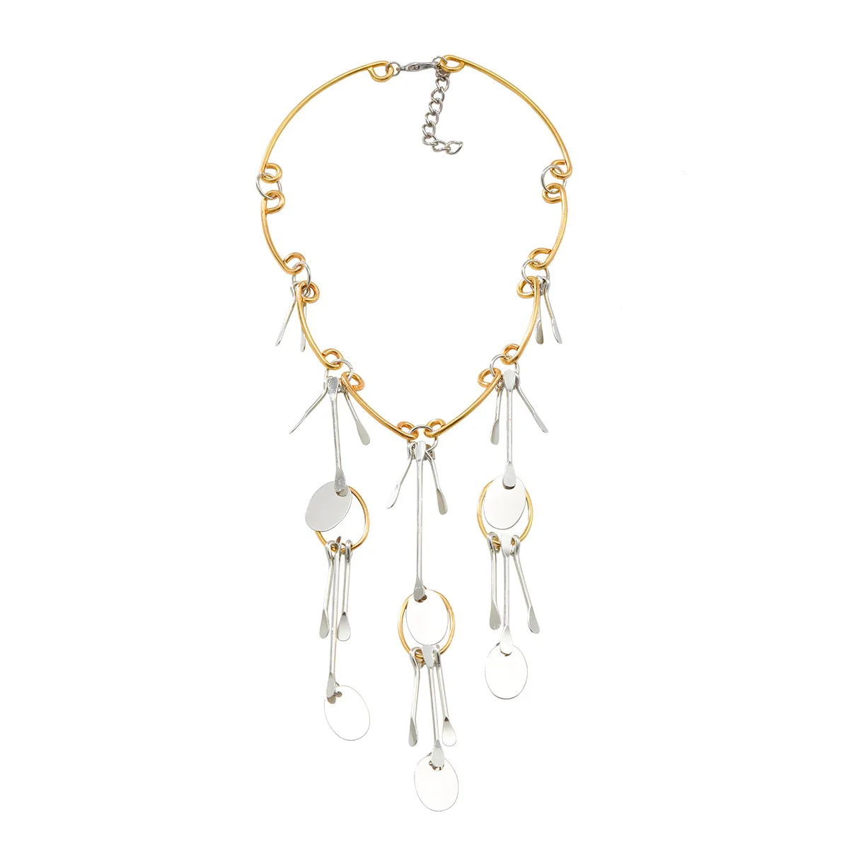 ZAA Trend Women Jewelry Geometric Round Tassel Dangling Earrings High Quality Holiday Party Accessories Girl Gifts