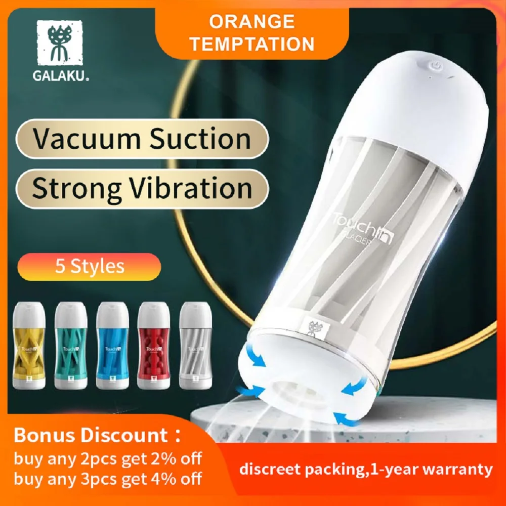 Wholesale Adult Masturbation Cup Vaccum Sucking Smart Vibration Real Pussy Ass Vagina Penis Stimulator Sucker Sex Toys For Men