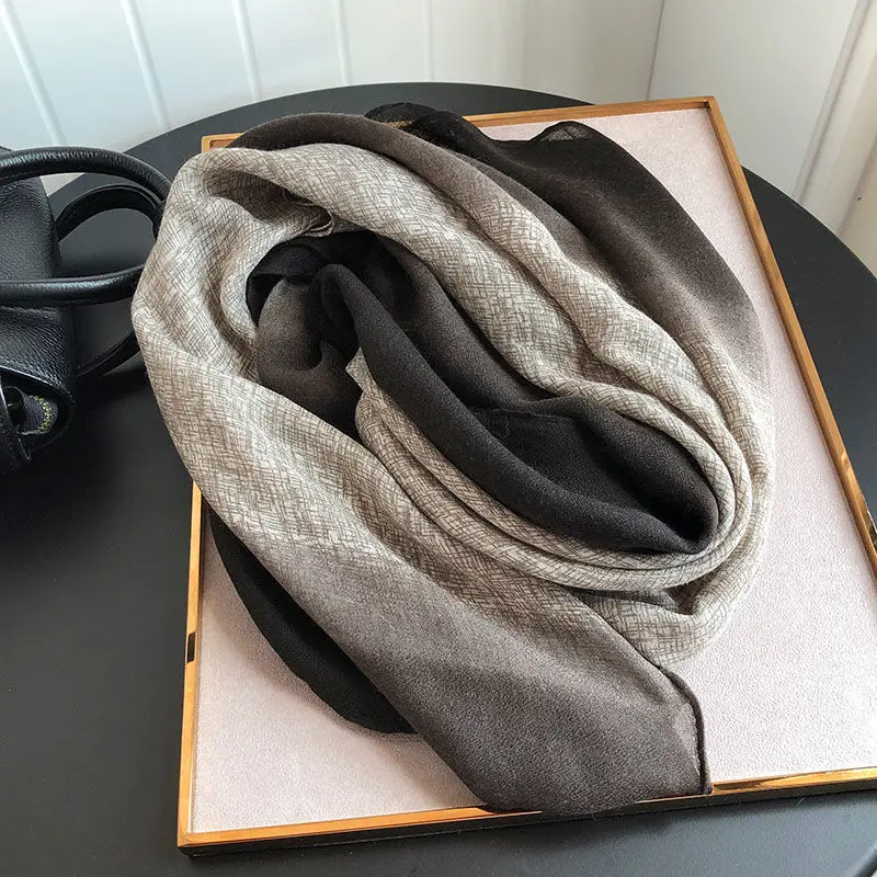 

Шарфы женские повседневные лоскутные модные универсальные минималистичные корейские версии в консервативном стиле для студентов базовые подростковые классические новейшие мягкие