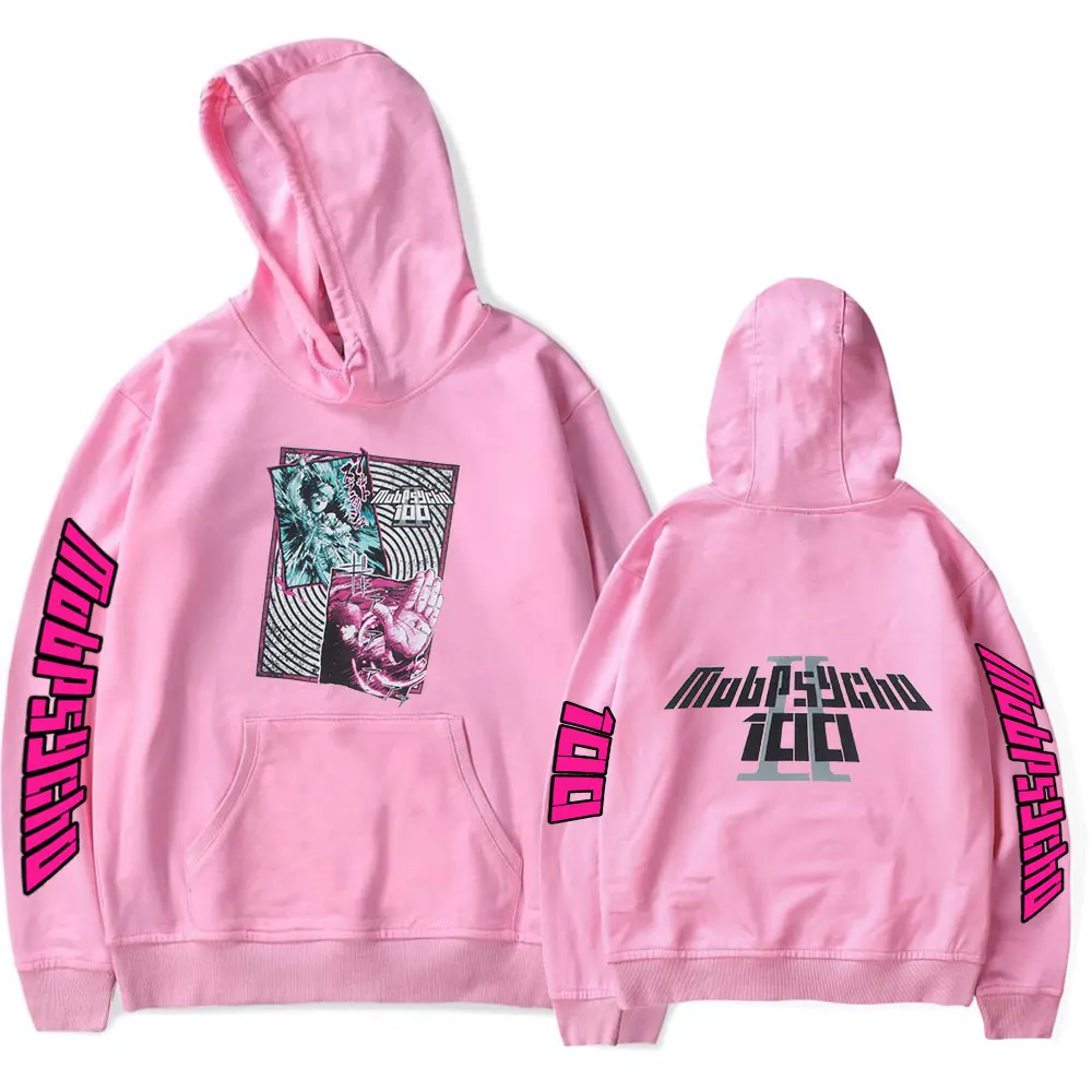 Mob Psycho 100 HOODIE merch hoodie men and women print unisex Harajuku tops