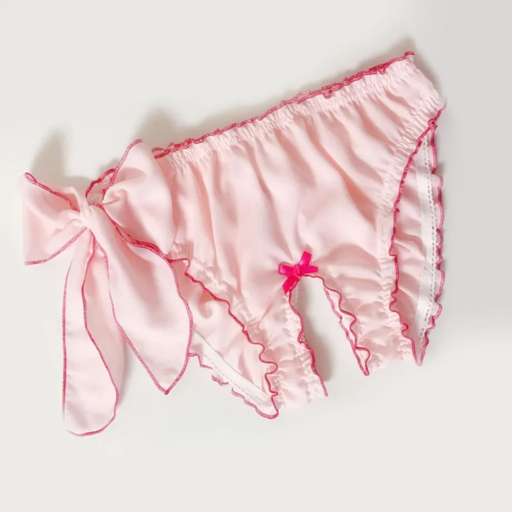 Fashion Lingerie Underwear Low Waist New Stylish Comfy Crotchless Sexy Mens Brief Sexy Underwear Soft Underwear