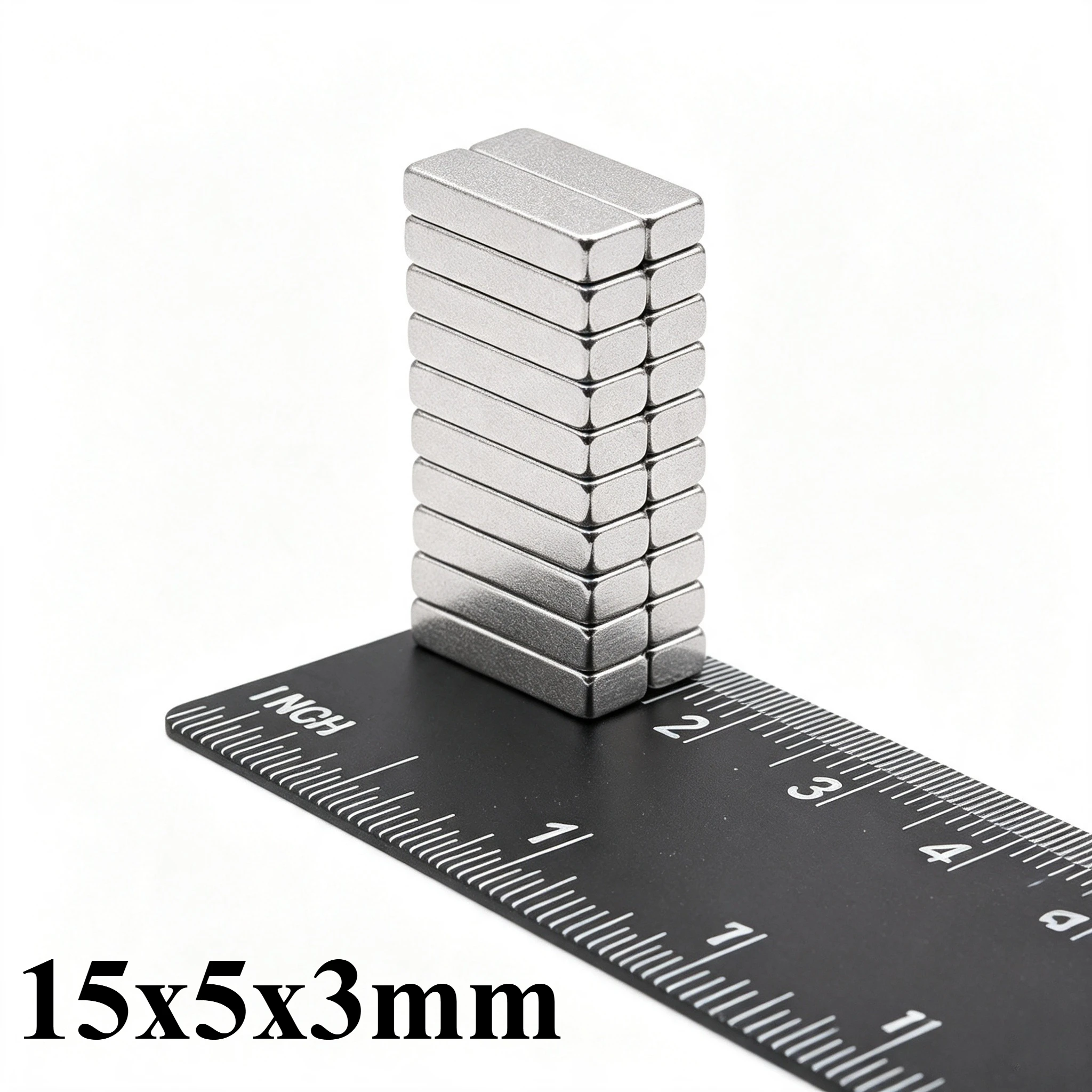 15X5X3MM N35 Block Neodymium Magnet Super Powerful Permanent NdFeB Rare Earth Rectangular Magnetic Magnet 15X5X3MM