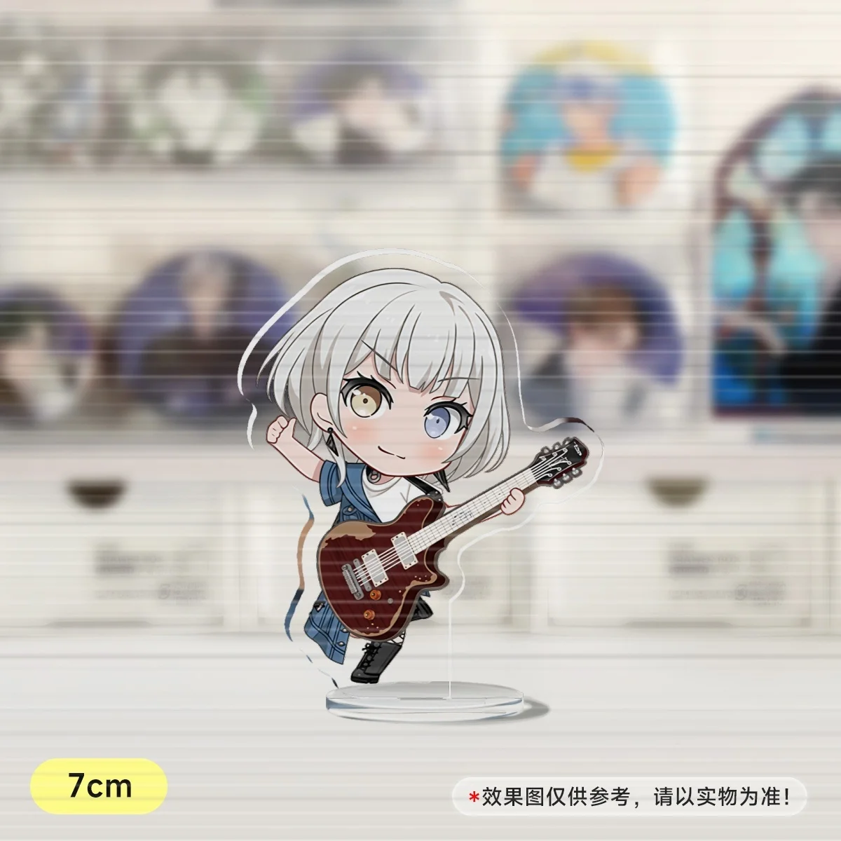 أنيمي BangDream MYGO الاكريليك الشكل حامل نموذج أنون Chihaya مكتب الديكور جمع لوحة لعبة هدية