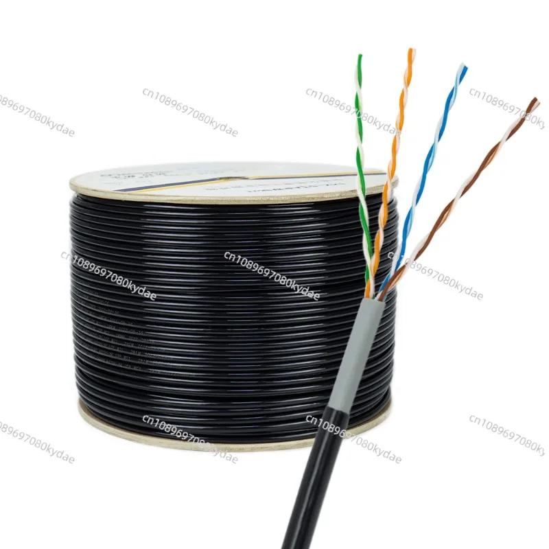 Outdoor UTP Lan Cable 4pair 24awg 1000ft 305m Cat5e Lan Cable