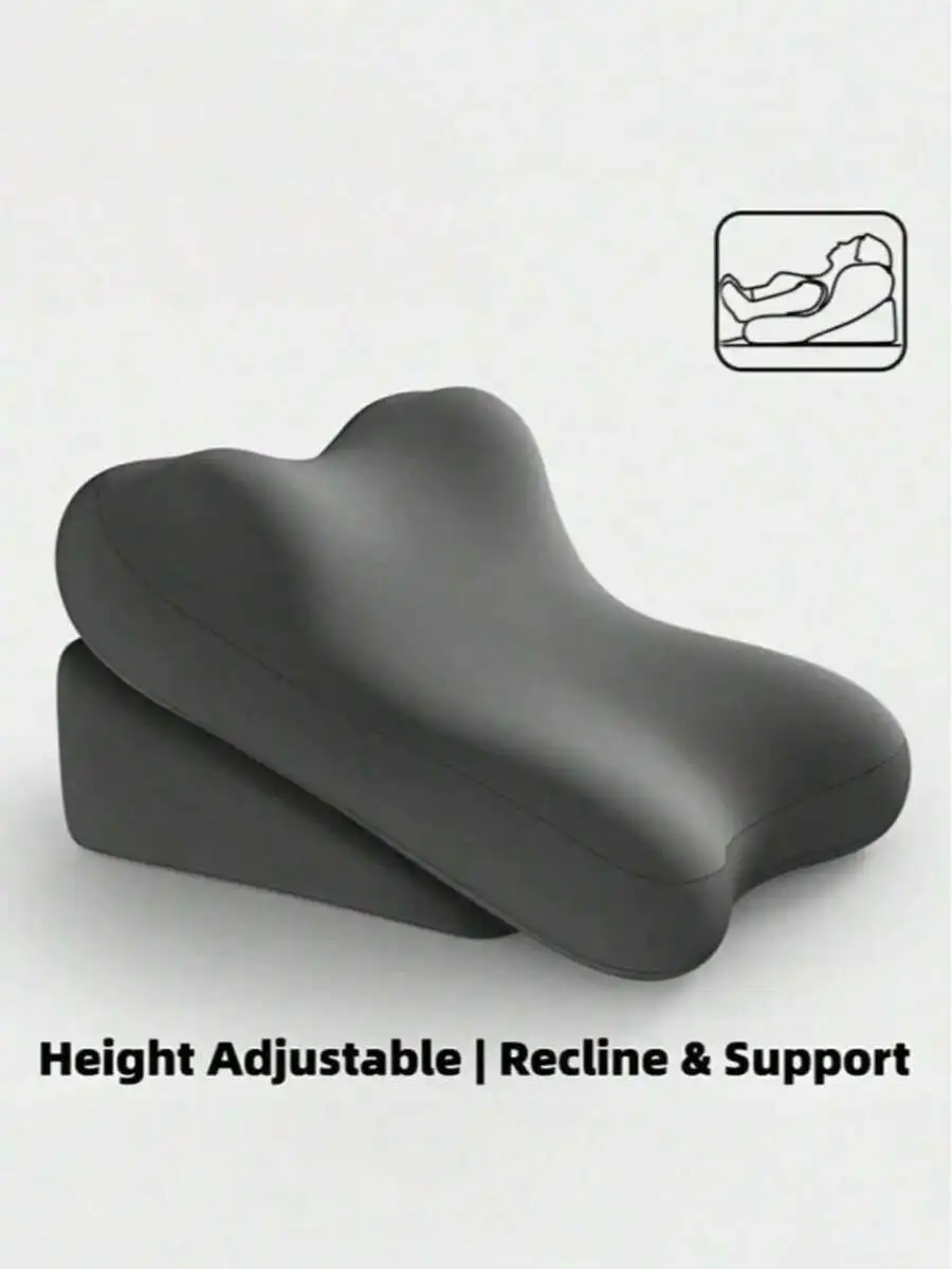 1PC Premium Polyurethane Memory Foam Cushion Pillow Detachable Adjustable Multifunctional Pad For Bed Sitting Relaxation Gaming