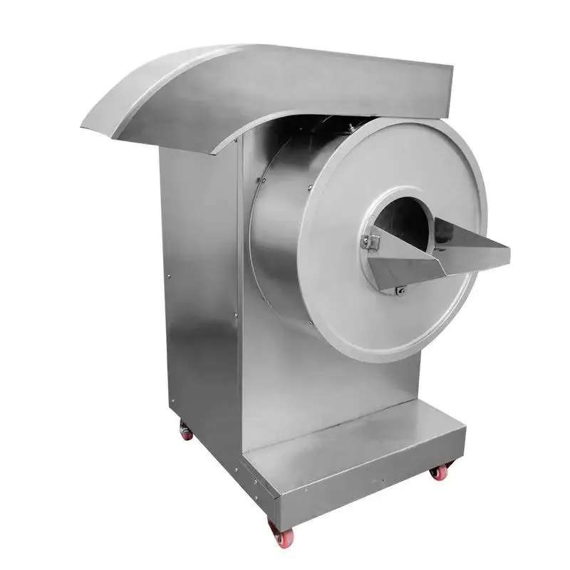 Máquina Cortadora Automática Comercial de Frutas y Verduras, Cortadora de Tiras de Ñame y Rábano de Tamaño Ajustable, de Acero Inoxidable, para Cantina y Fábrica
