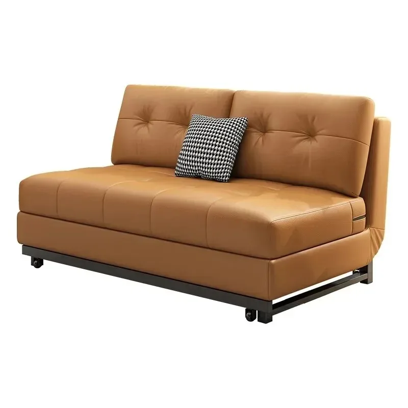 Japanese ins style 1.2 meters tatami small apartment sofa bed integrated multi-function 1.5 meters bedroom living room