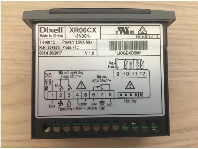 XR03CX-5N0C1 230V 50HZ  Digital Controllers original Thermostat  DIXELL