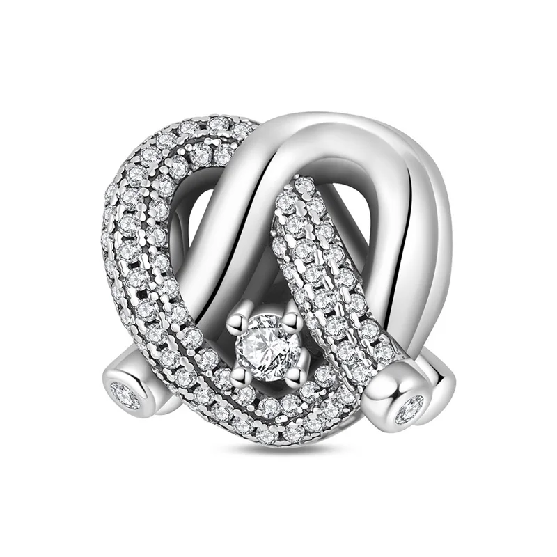 2026 New 925 Sterling Silver Endless Love Charms Beads For Women Fit Original Bracelet DIY Birthday Party Jewelry Gifts