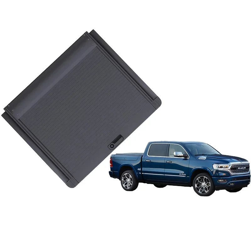 

GRANDTEC Manufacture Truck Bed Covers Aluminum Alloy Hard Retractable Pickup Tonneau Cover Roller Lid For Dodge RAM1500