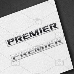 Car Metal Body Premier Logo Letter Decals Styling Badge Trunk Emblems Sticker For Chevrolet Blazer Traverse Trailblazer Malibu
