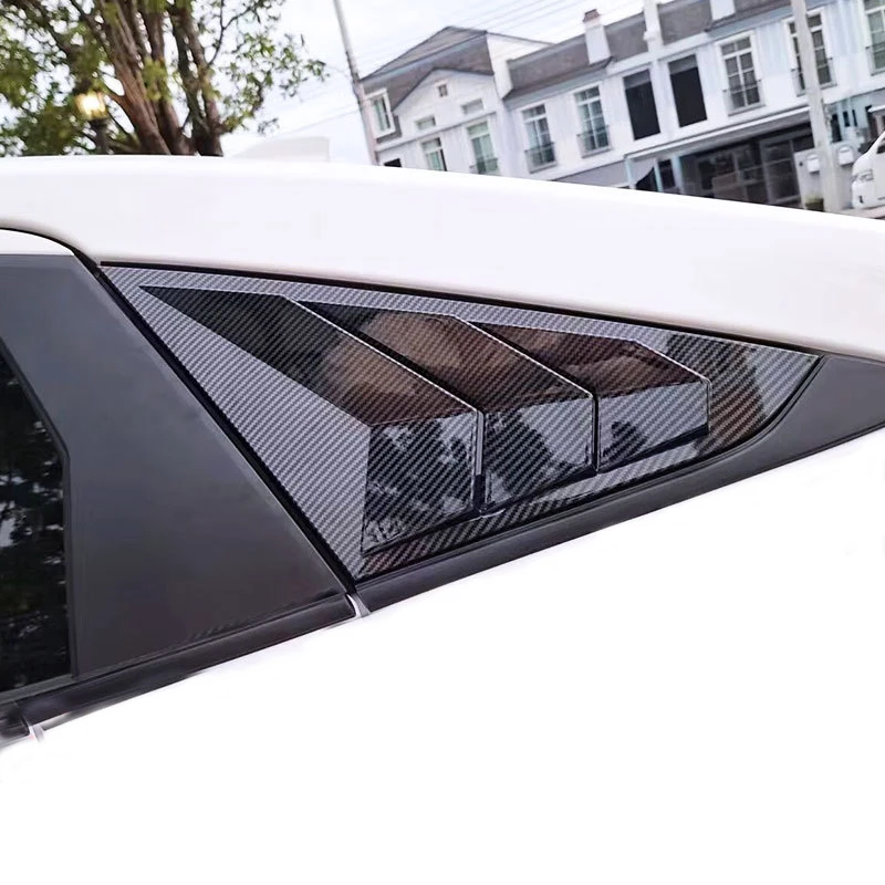 

For Vitz Yaris ATIV Rear Window Corner Sunshade Molding Accessories