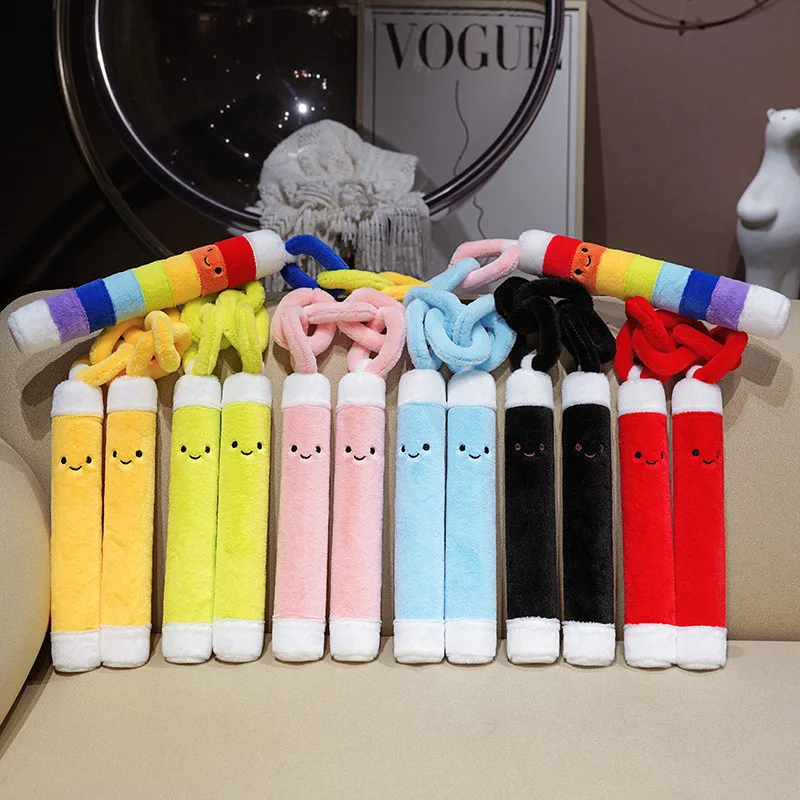 

Cartoon Nunchaku Plush Toy Various Colored Plush Doll Soft Stuffed Animal Gifts For Boys And Girls