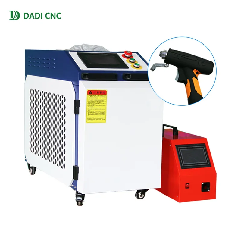 

Лазерный сварочный аппарат Dadi CNC 4-в-1 ручной, 1000 Вт, 1500 Вт, с водяным охлаждением, режущая головка Sup23t, гарантия качества