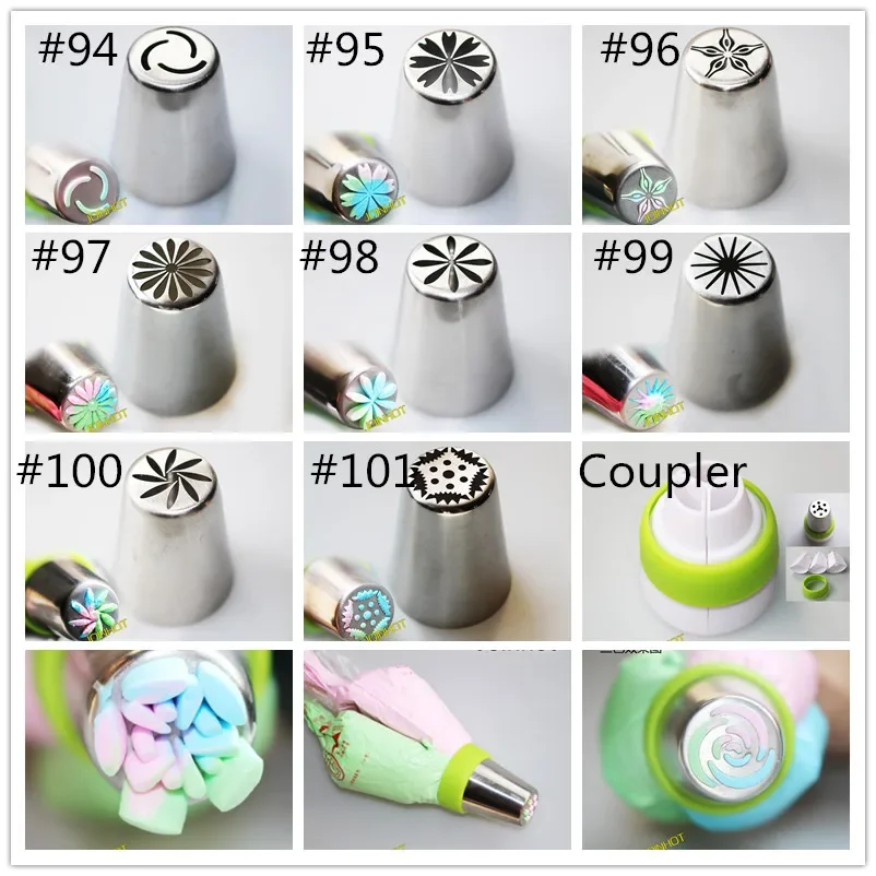 32 designs for choose  russian tulip nozzles russian nozzles tips icing piping cake nozzles decoration tools
