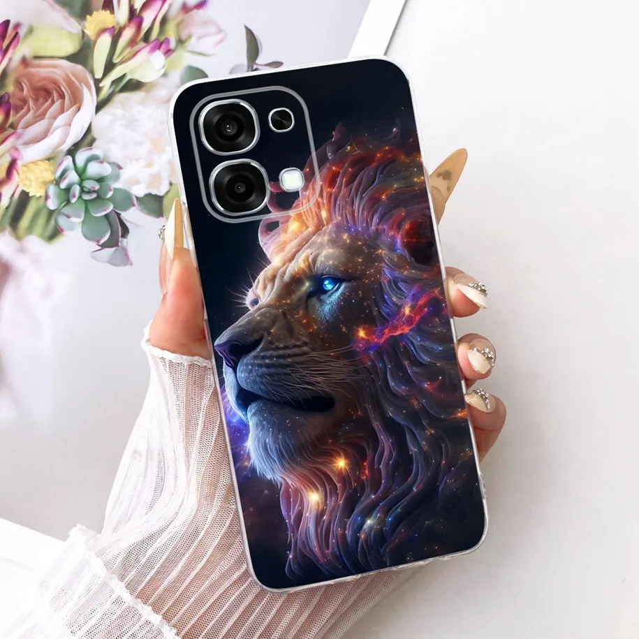 ل ممن لهم F31 برو حافظة CPH2763 الفاخرة التنين النمر الذئب الكرتون غطاء لينة واضح الوفير ل ممن لهم F31 A6 برو 4 جرام ممن لهم 6 الحالات الهاتف #6