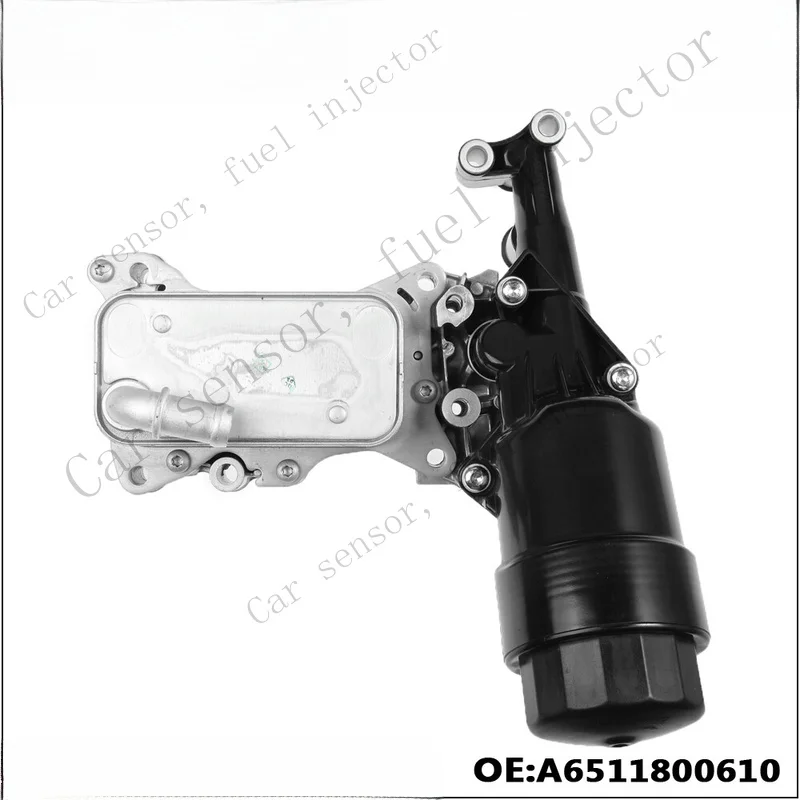 Q+ Oil Cooler Assembly For MERCEDES C CLS M E SLK GLK VITO 6511800610 6511800665
