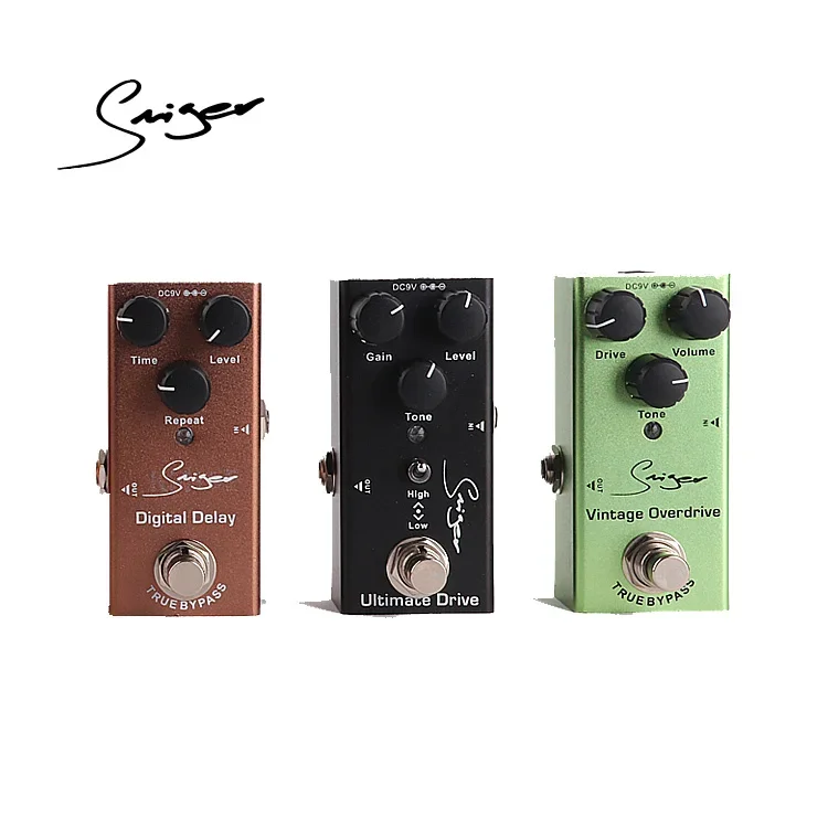 E-shop Hot Sale Wholesale Price Musical Accessories Multi Overdrive Electric Guitar Effect Pedal Digital