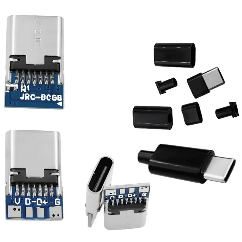 

14pin typec Женский порт 4 контакты контакты Pad Integrated Reftinor