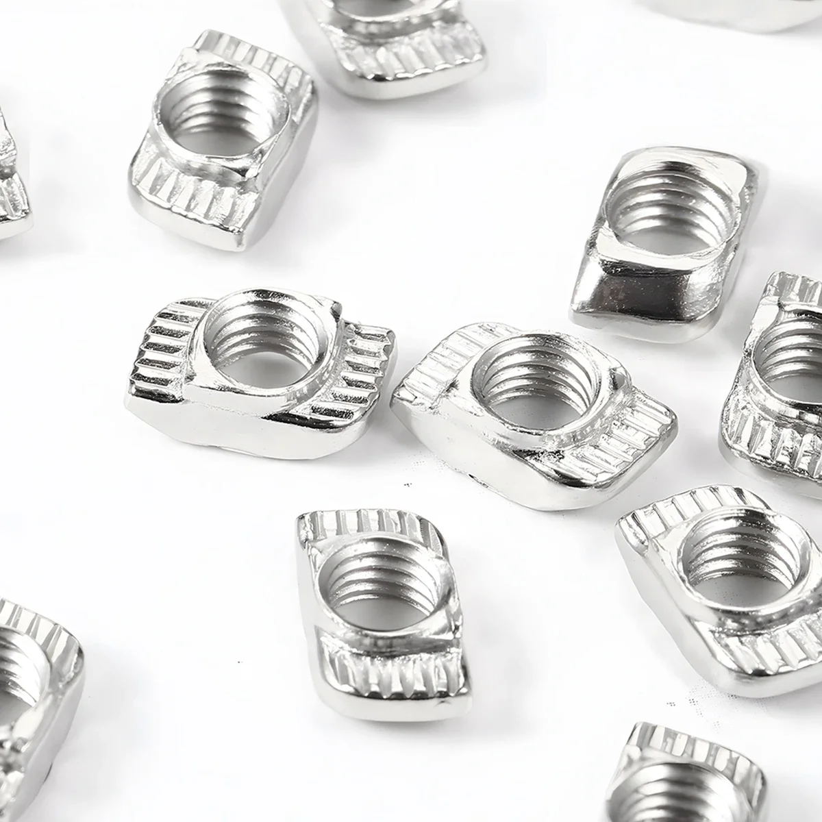 180 шт. Т-образные гайки серии 2020, M3 M4 M5, Т-образная гайка, крепежная гайка с молотковой головкой для алюминиевого профиля