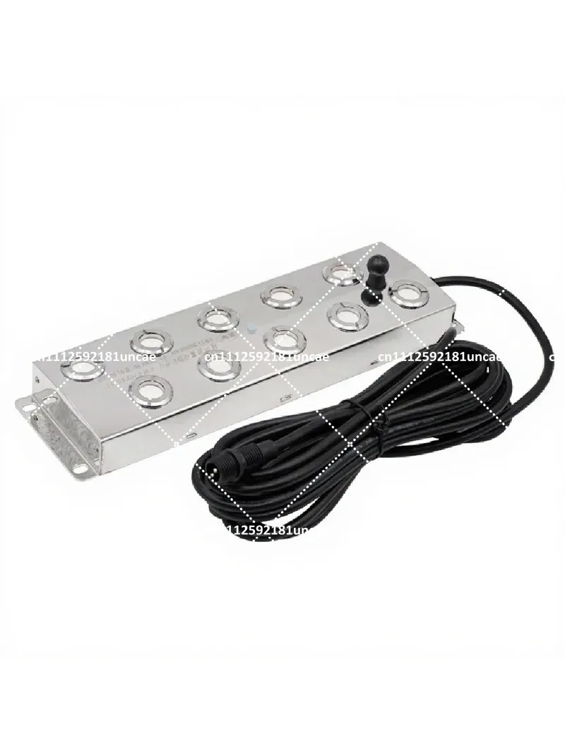 10-Head Ultrasonic Atomizer with Power Supply, Automatic Cold Mist Diffuser for Home & Commercial Use