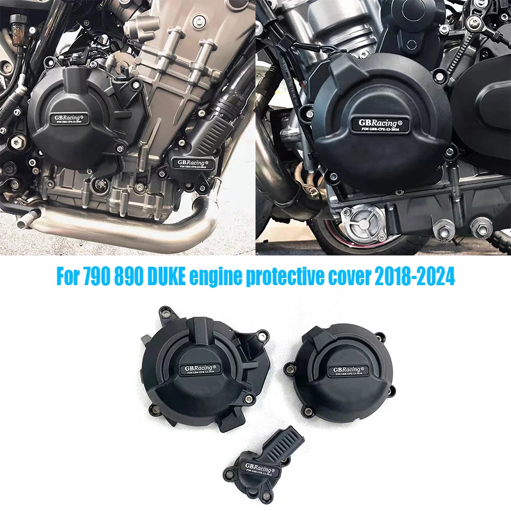 

For 790 Duke (R) 2018 2019 2020 2021 2022 2023 890 Duke (R) 2020 2021 2022 2023 Motorcycle Engine Protection Cover
