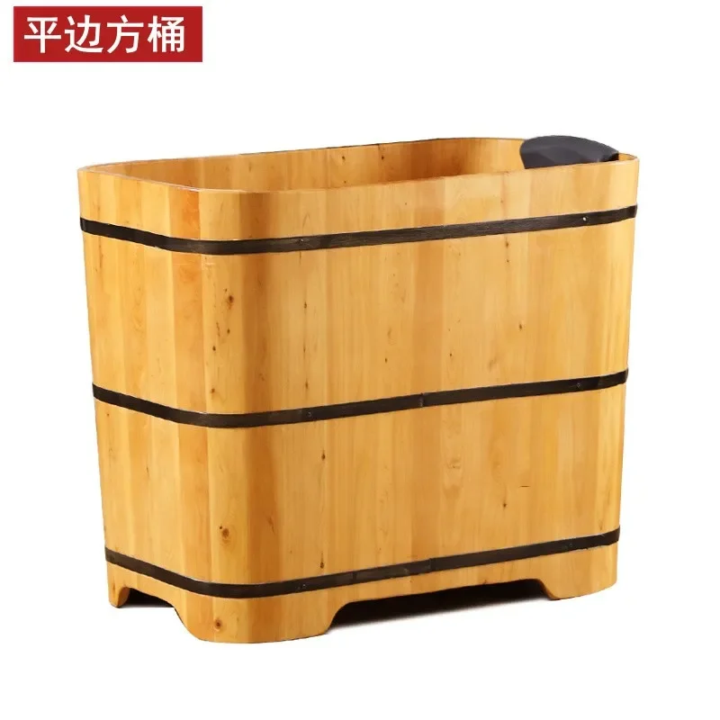 O17- cedar wood small apartment special bath bucket, beauty and health, sweat steaming whole body, couple batub