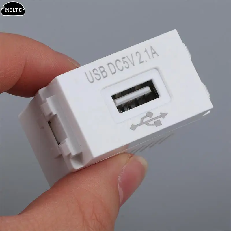 1pcs Mobile Phone Charging Panel USB Power Module 220V Socket 5V Transformer 2.1A USB Charging Power Socket Switching Adapter