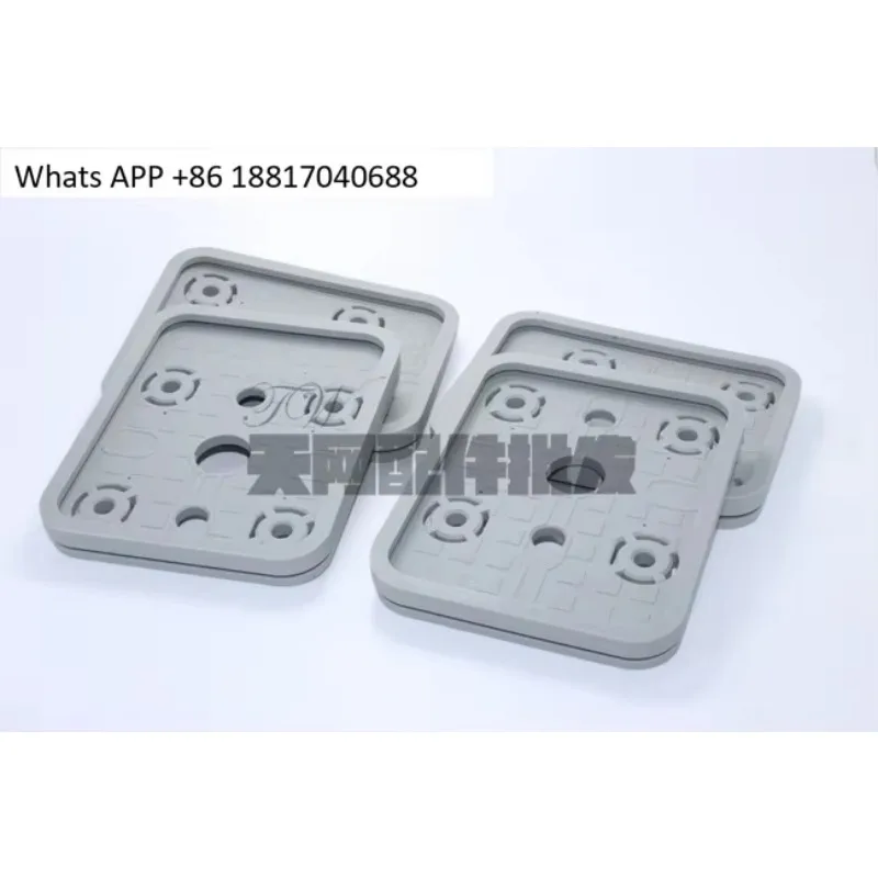 1PCS,CNC machining center suction cup adsorption block suction cup rubber 140 * 115 * 17mm