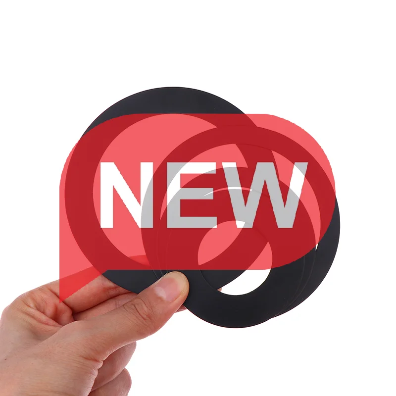 أسود LED الأضواء النازل O خواتم عاكس الضوء حلقة محول فواصل مخفية الحشوات غسالات ضوء حامل تمديد جوانات