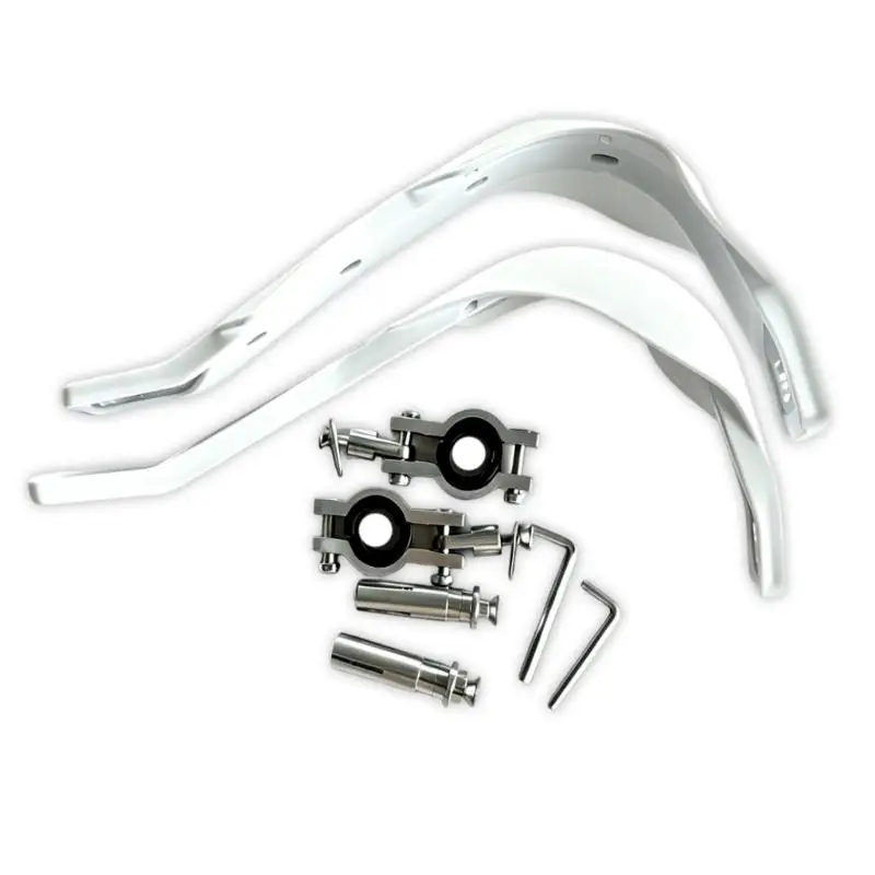 Motorcycle Handguard Hardware Aluminum Device Pair for Hollow Handlebar Use