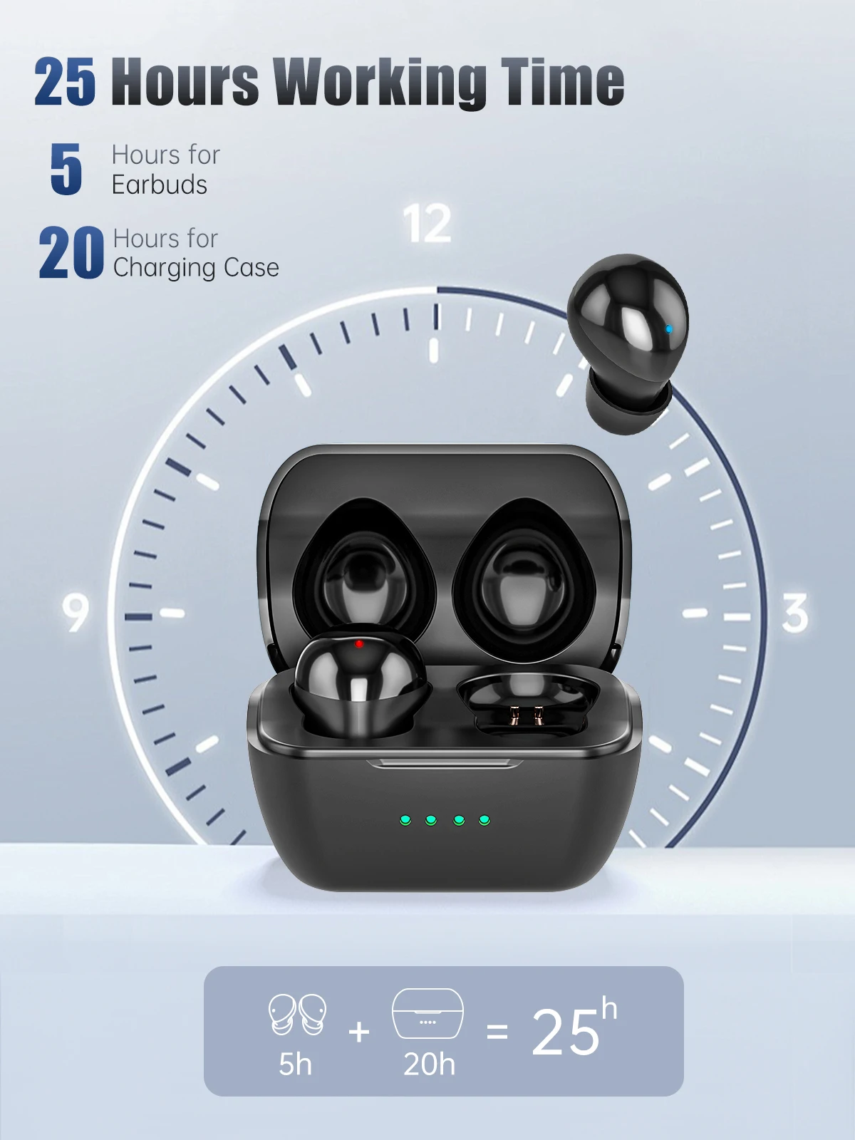 سماعات بلوتوث لاسلكية سماعات النوم للنوم من أجل النائمون الجانبية سماعات أذن صغيرة غير مرئية BT 5.4 سماعات رياضية مع ميكروفونات شفافة عالية الدقة