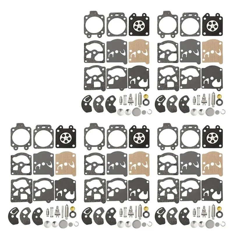 AB56-K10 WAT/D10 WAT 5 Pack Carburetor Repair Kit-Ensures Smooth Running Engines Operation