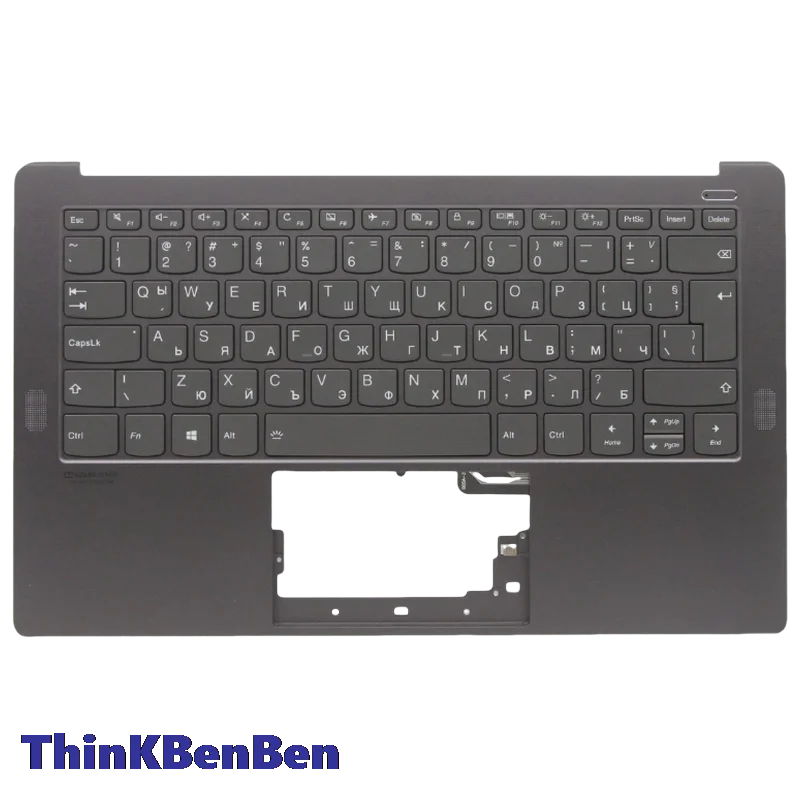 BG Bulgaria Iron Gray Keyboard Upper Case Palmrest Shell Cover For Lenovo Yoga S940 14 14IWL 14IIL 5CB0U42492