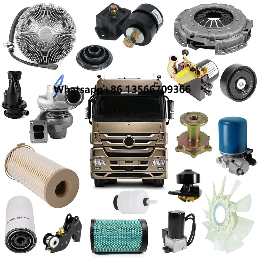 

Turbocharger Fuel Filters Fan Clutch Water Pump Air Compressor Cylinder Head Over 200+Items Heavy Truck Engine Assembly Part