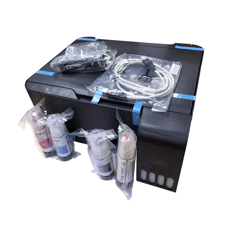 Hot sale dye ink 4 colors continuous inkjet printer on sales A4 Model Desktop inkjet printer for EPSON L3100/ L3110/L3118/L3119