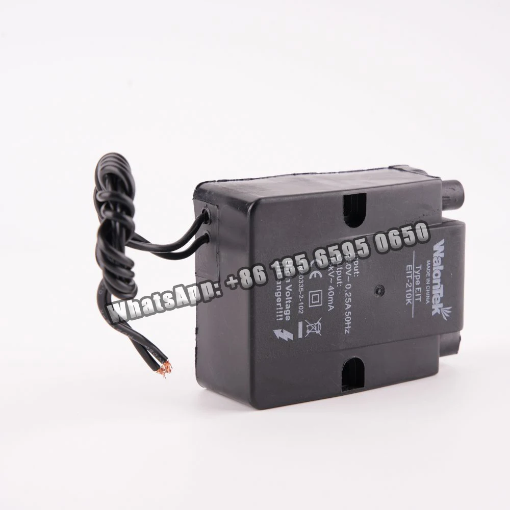 230V High Voltage Pulse Igniter 15KV Ignitor Transformer Waste Oil Burner Sparking Plug High Tension-line Ignition Needle