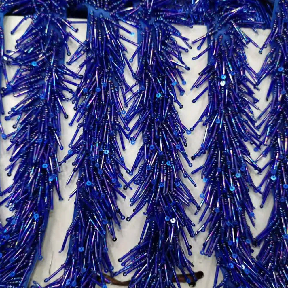 5Yards Long Bulk Beaded Rhinestone Fringe 2.5cm Width Glass Tube Fringe Tassel Lamp Costume Trim Crafts Bead Tube Clothing Decor