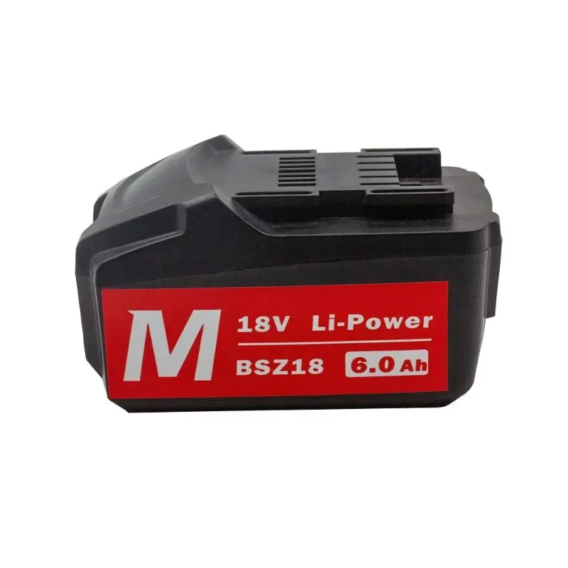 

New 18V 6.0Ah Battery for Metabo Cordless Power Tool Drill Drivers Wrench Hammers for Metabo 18V Battery 6000mAh BSZ18 625591000