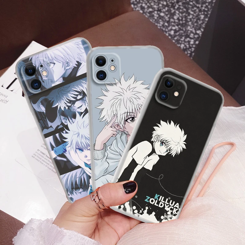 146POL Hunter × Hunter Killua Soft Case for Moto G9 Powe One Pro E12 E22I E22 G52 G42 G32 G22 G23 Z2 Z Play P40 P30 Edge 30