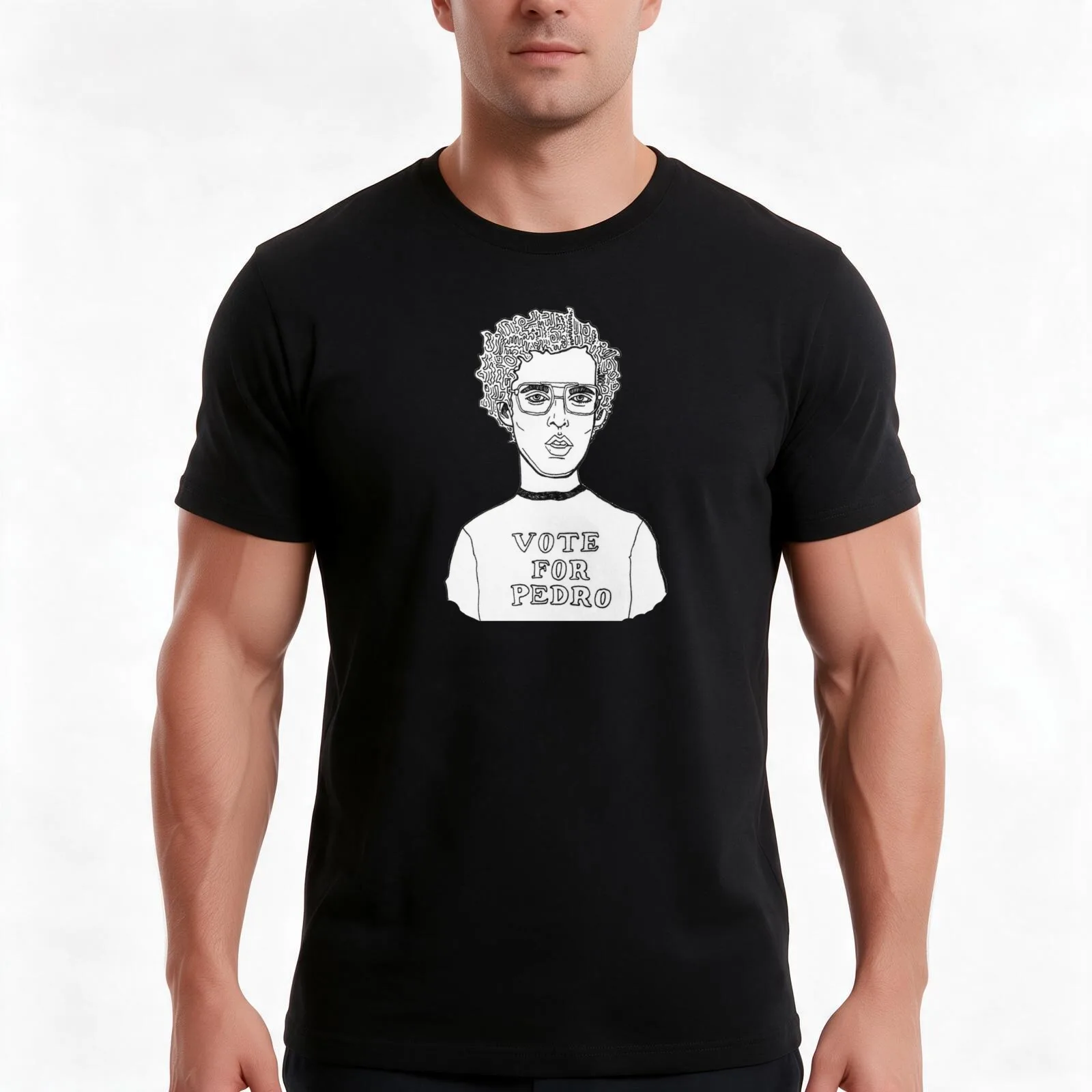 Napoleon Dynamite T-Shirt Summer Casual Cotton Tee Oversized Streetwear Tops Vintage Graphic Print Loose Fit Short Sleeve